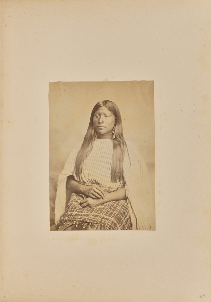 Rapariga Kiowa de William Stinson Soule