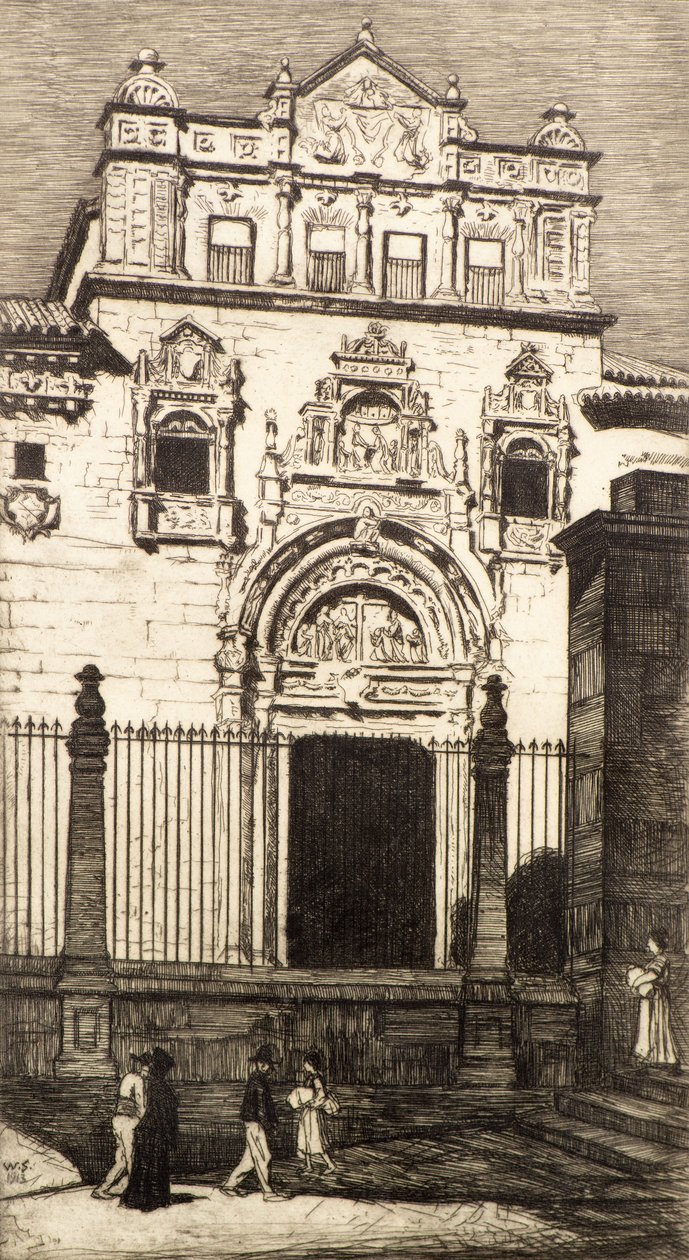 Porta, Santa Cruz, Toledo de William Strang