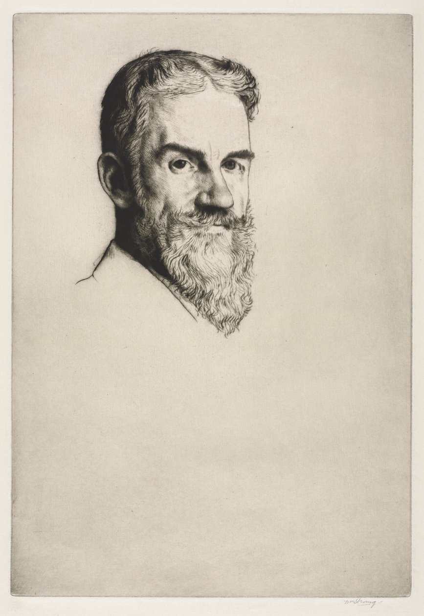 George Bernard Shaw de William Strang