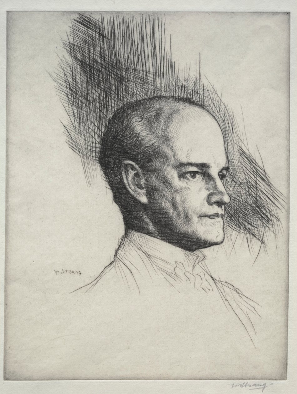 John Galsworthy, 1920. de William Strang