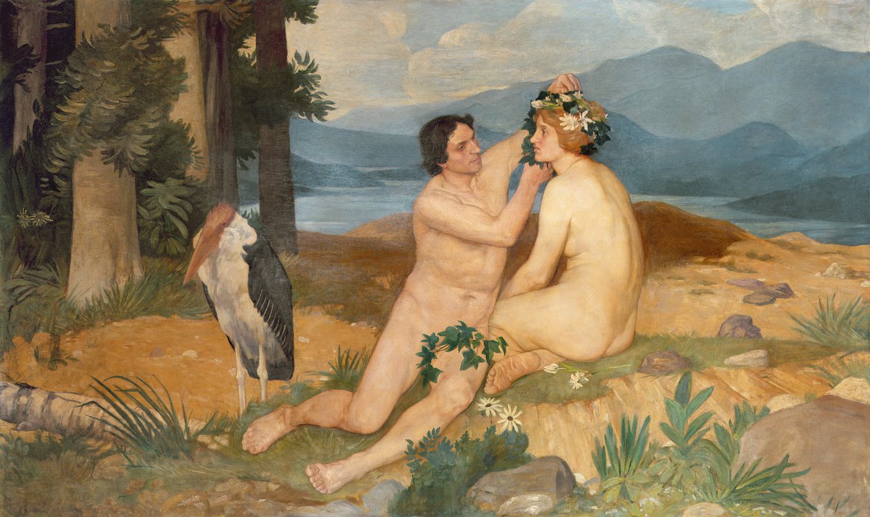 Paraíso, c.1895 de William Strang