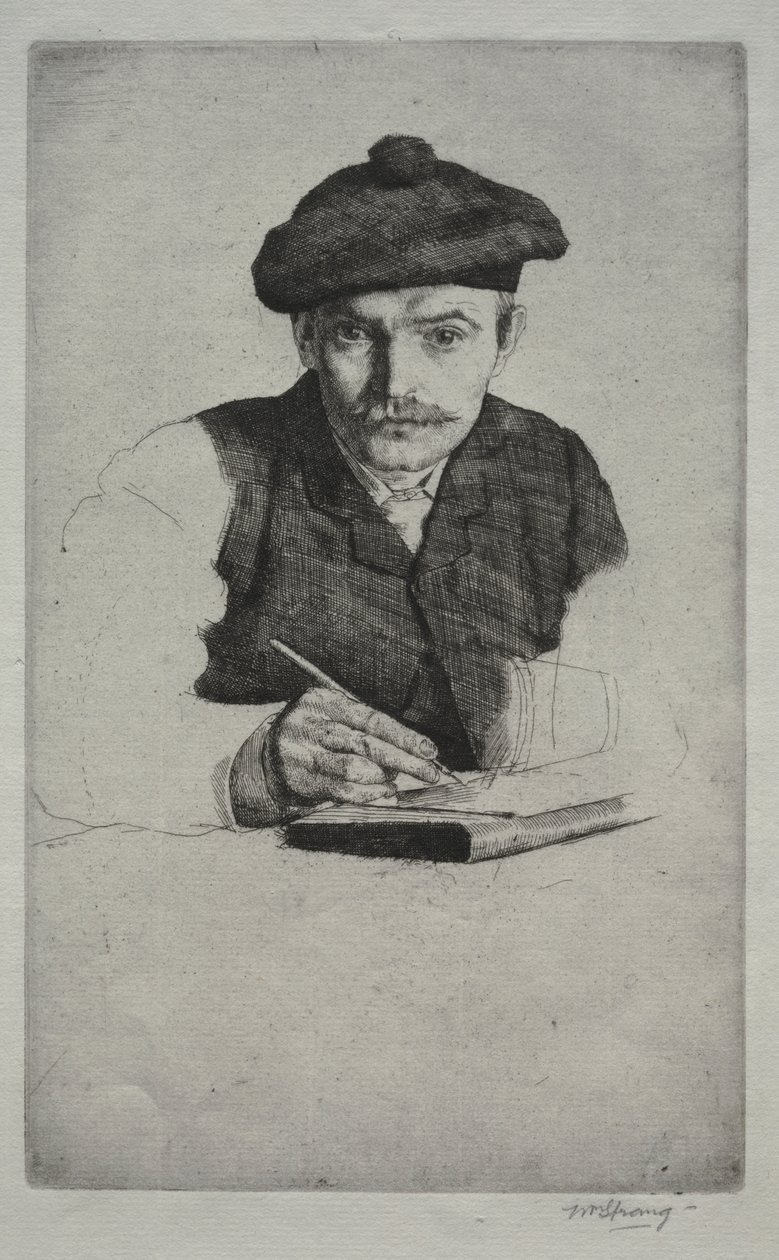Auto-retrato de William Strang