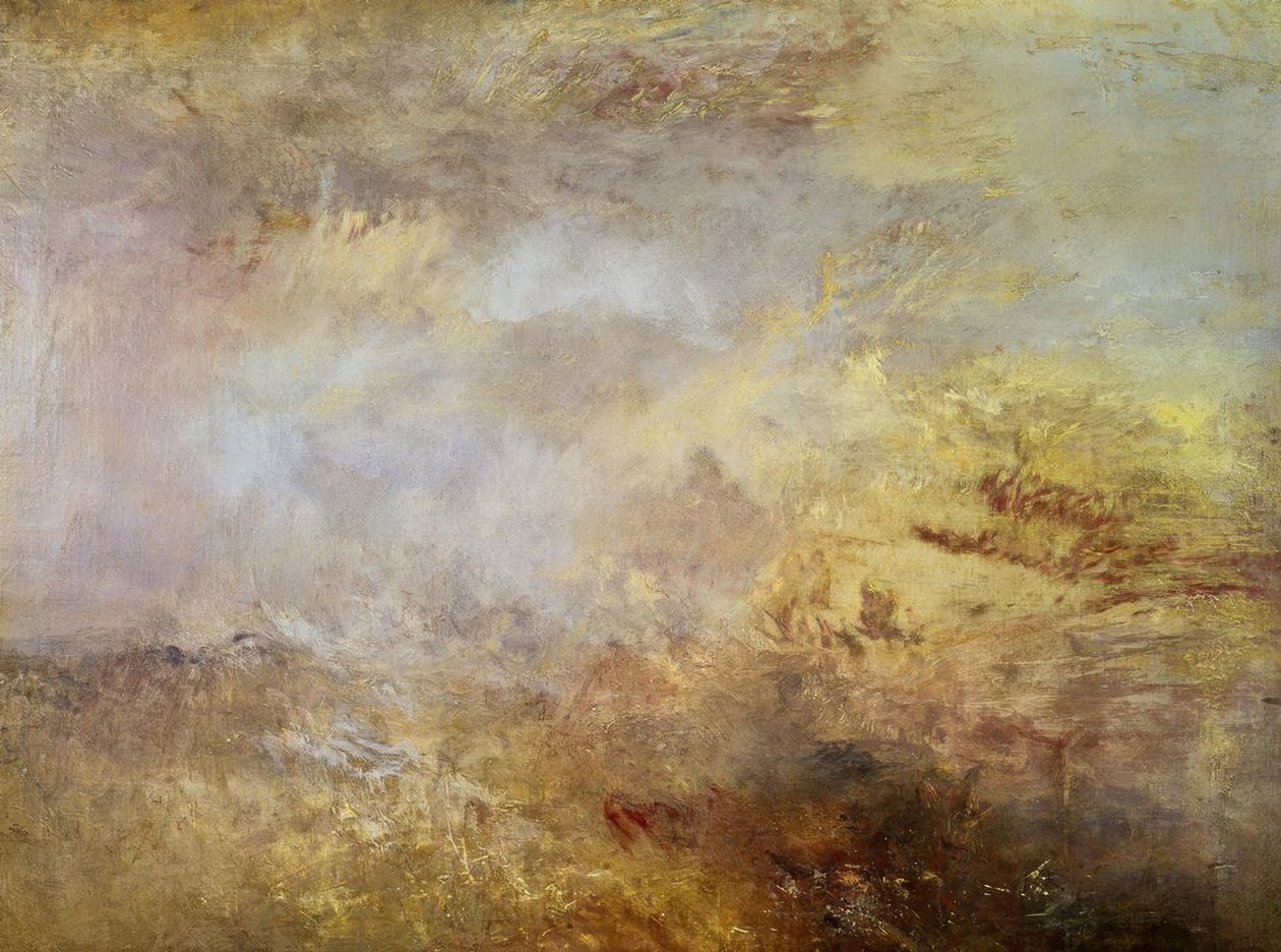 ESTAÇÃO NO MAR - SÉCULO XIX de Joseph Mallord William Turner