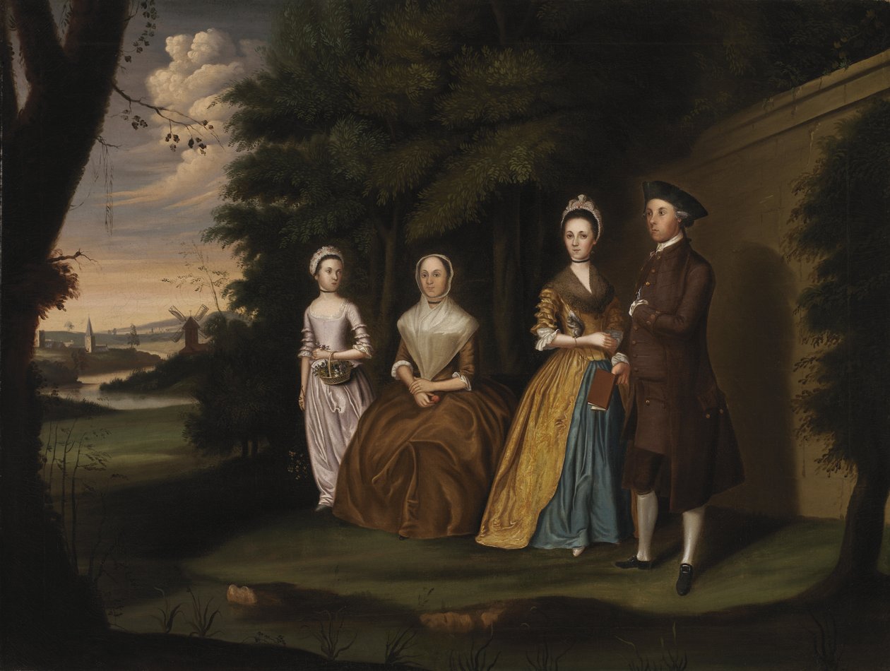 A Família Wiley, 1771. de William Williams