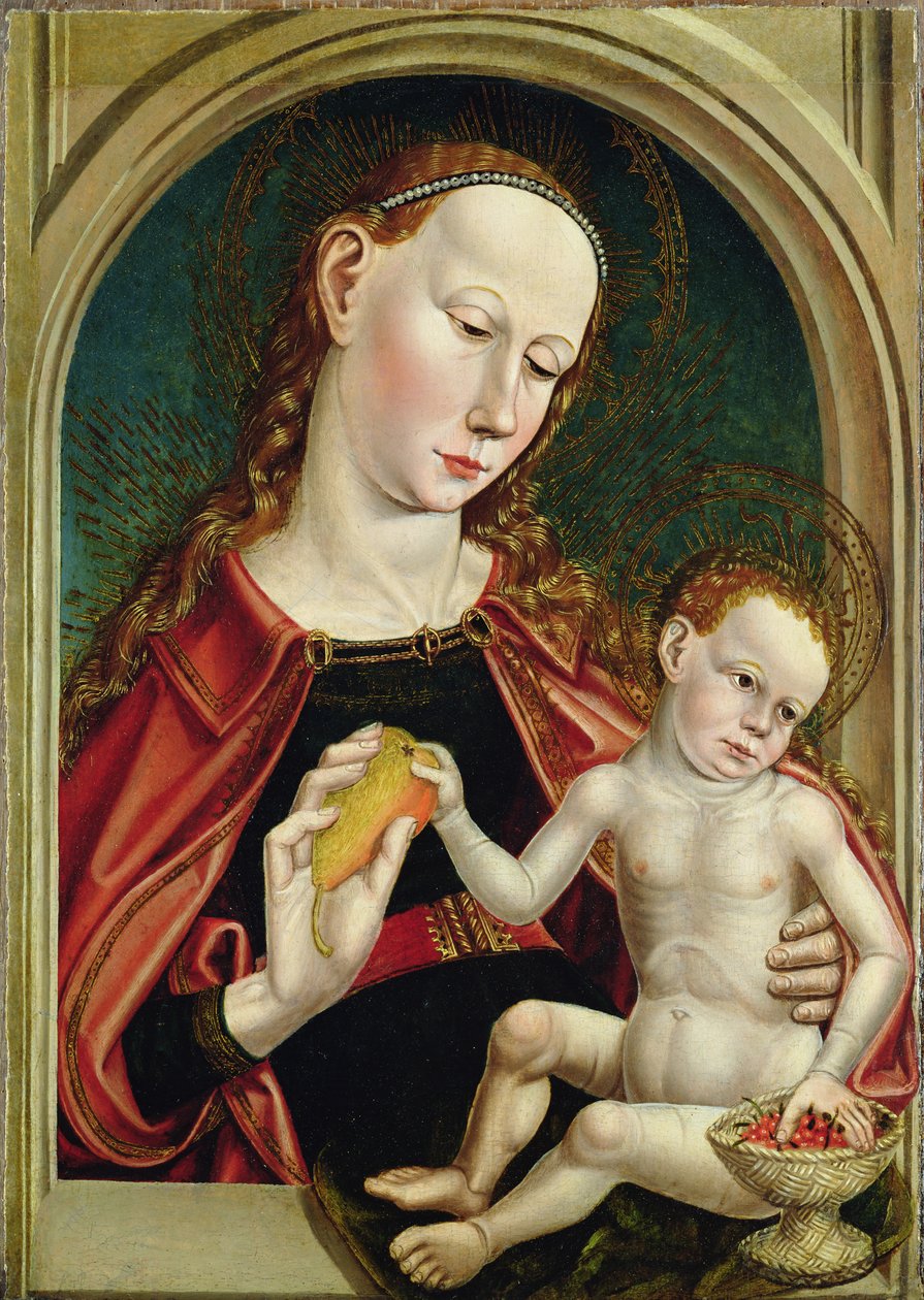 Maria e o infante Cristo, 1510 de Wilm Dedecke