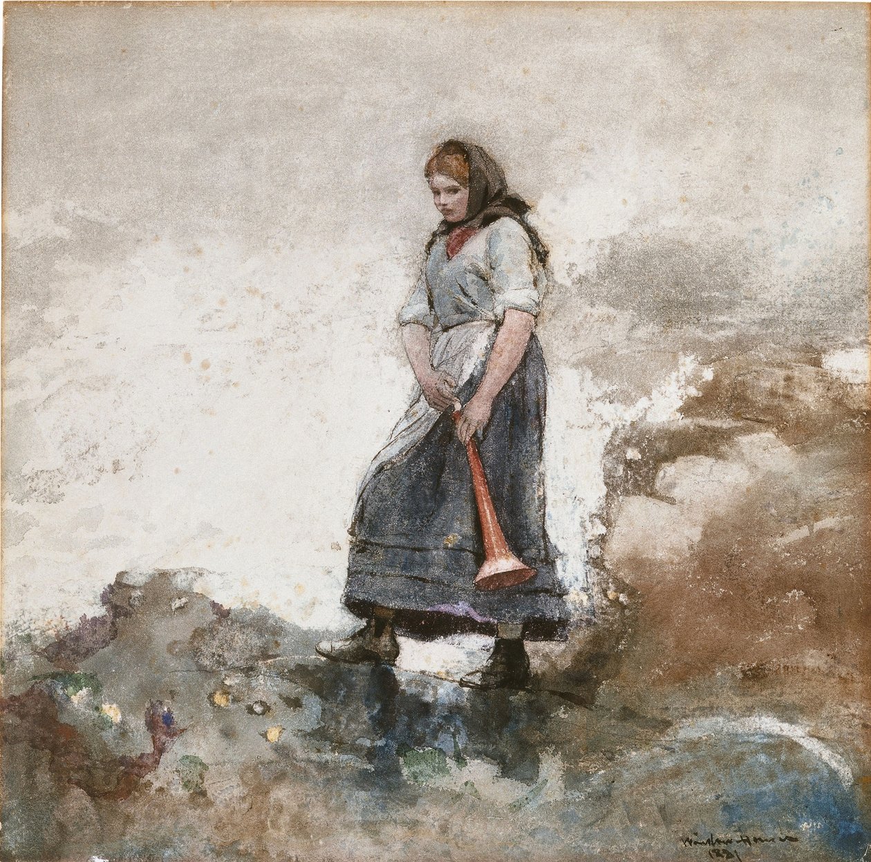 Filha da Guarda Costeira de Winslow Homer