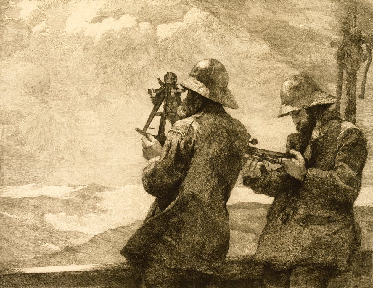 Oito Sinos, 1887 de Winslow Homer