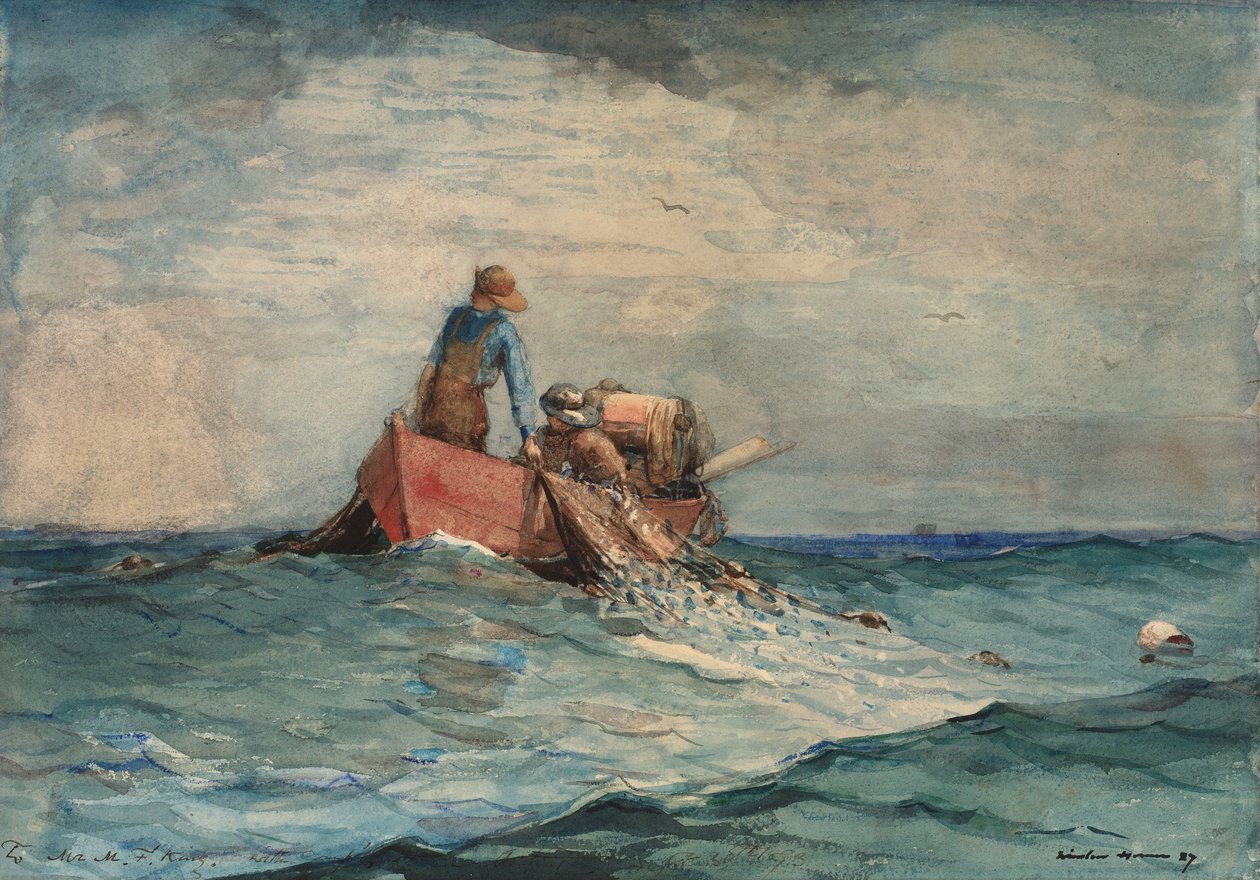 Transportando as redes de Winslow Homer