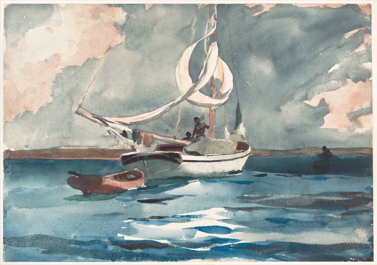 Demolição, Nassau, 1899 de Winslow Homer