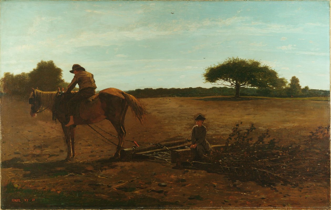 A grade da escova de Winslow Homer