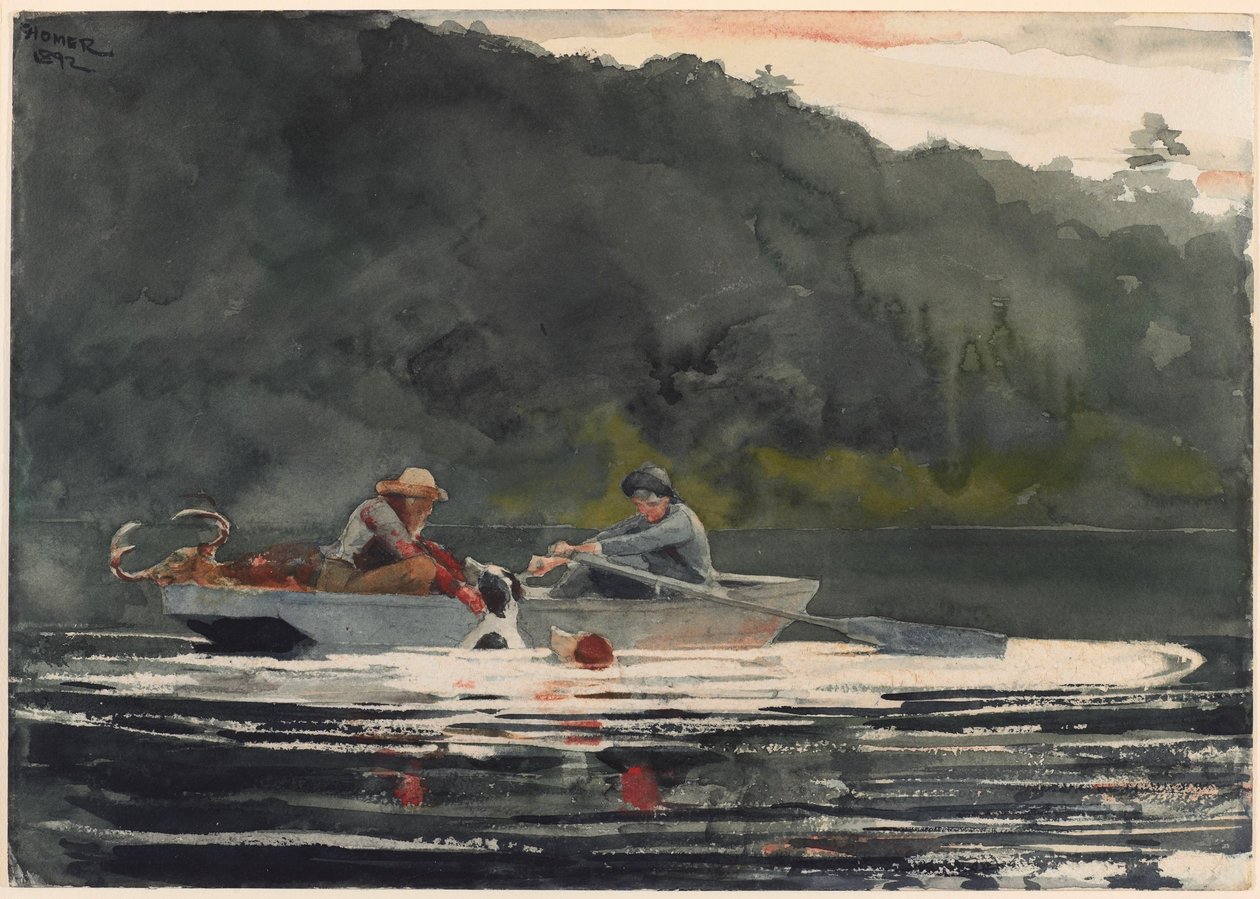 O fim da caça de Winslow Homer