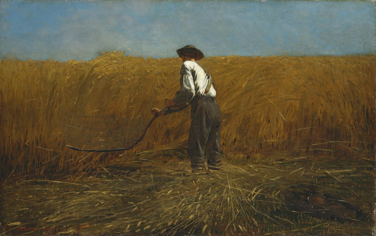 O veterano em um novo campo de Winslow Homer