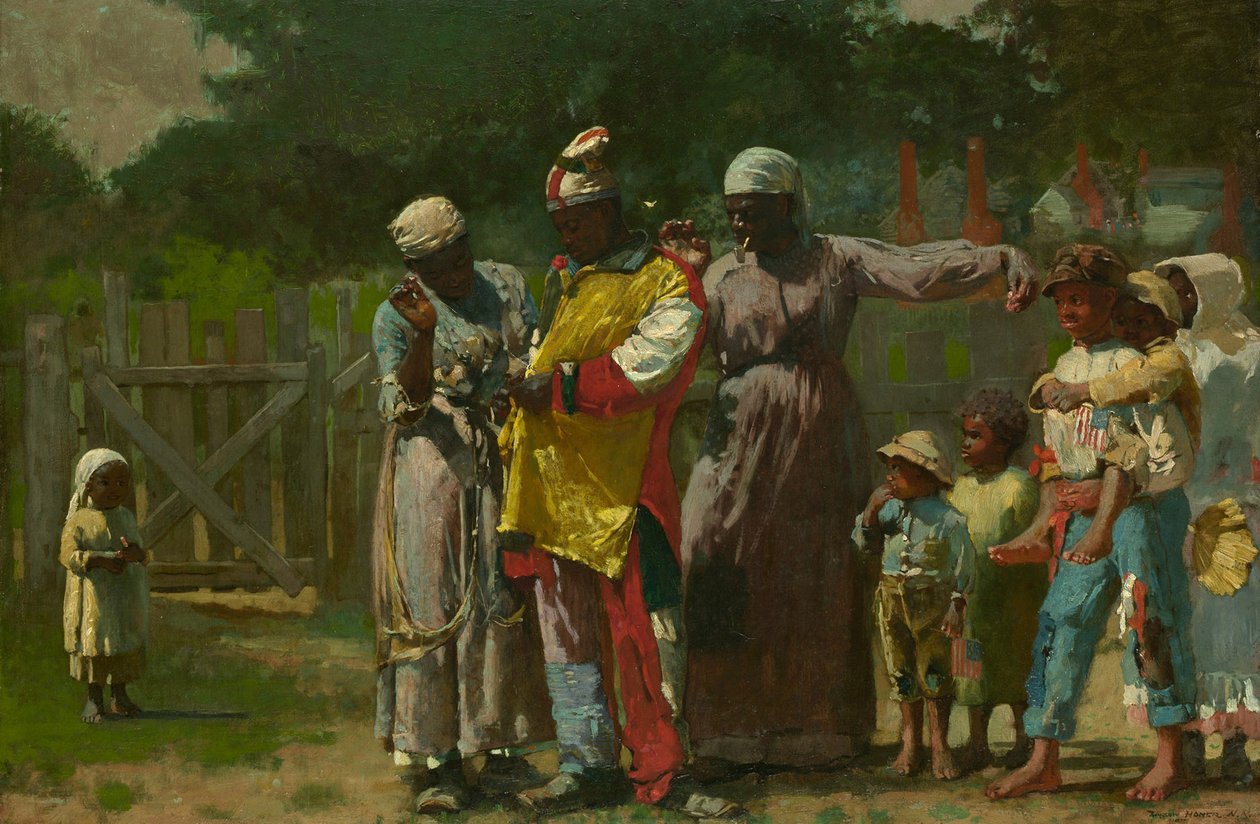Vestido para o Carnaval de Winslow Homer