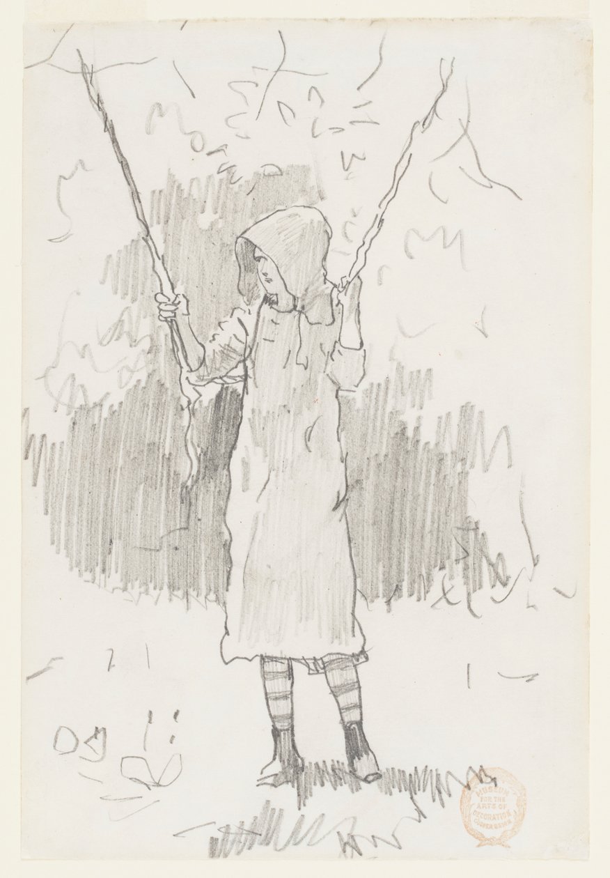 Garota em um balanço de Winslow Homer