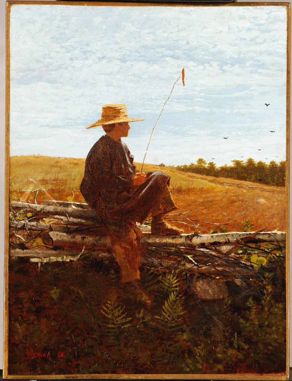 Em guarda, 1864 de Winslow Homer
