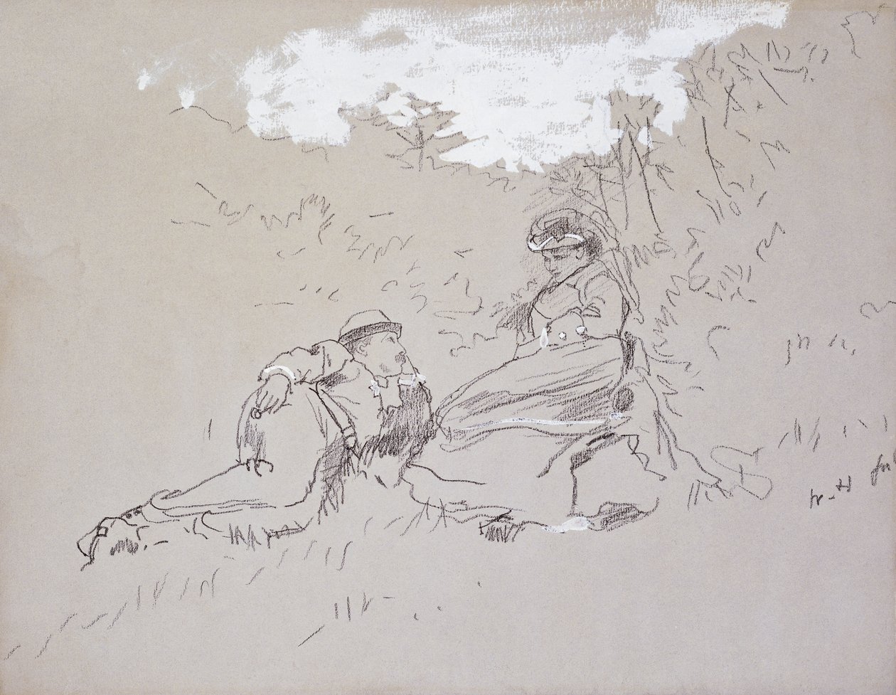 A lua de mel, 1875 de Winslow Homer