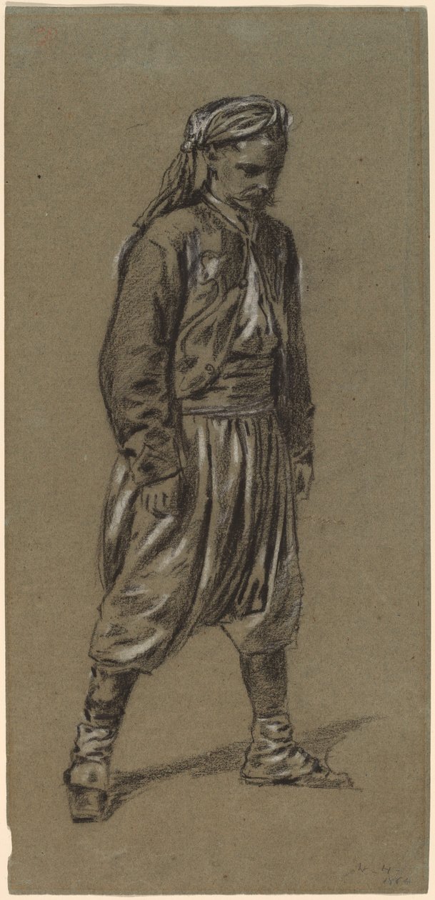 Zouave, 1864. de Winslow Homer