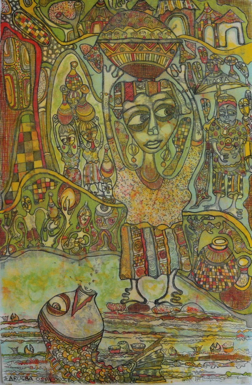 Osun osogbo festival de Wole Oyeyemi