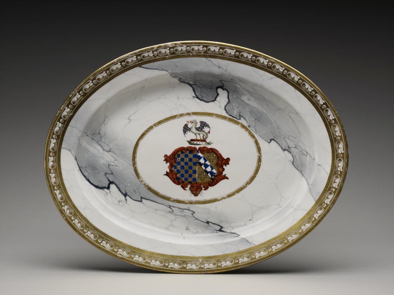 Placa de Worcester Porcelain Manufactory