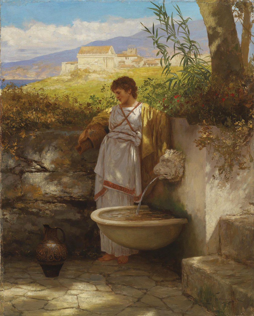 Na fonte de Henryk Siemiradzki