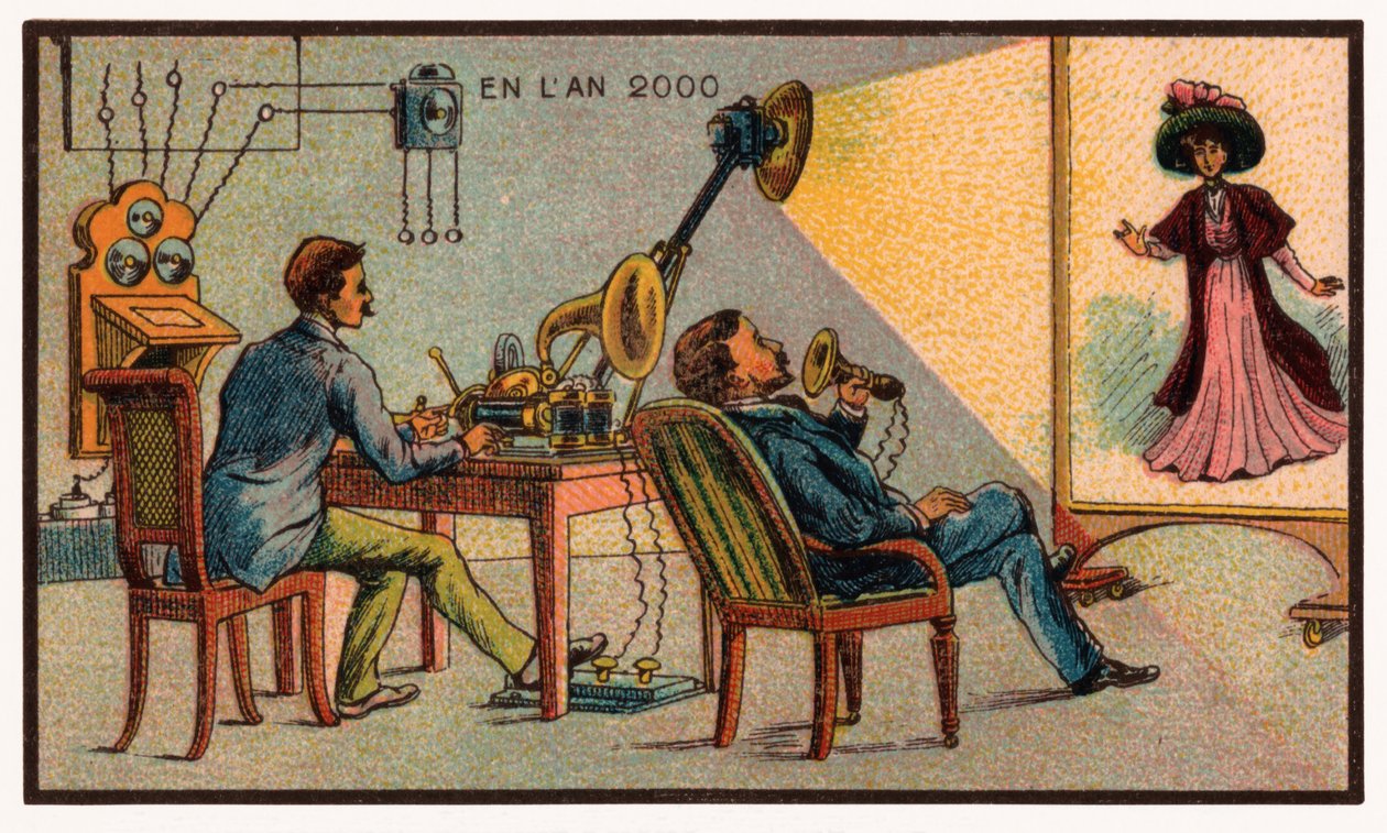 Videoconferência, c.1910 de . .