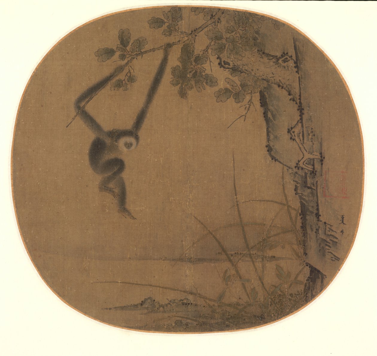 Gibão Balançando de attributed to Xia Gui