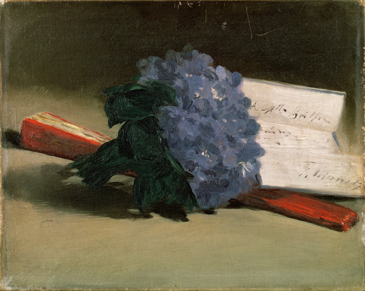 Buquê de Violetas, 1872 de Édouard Manet