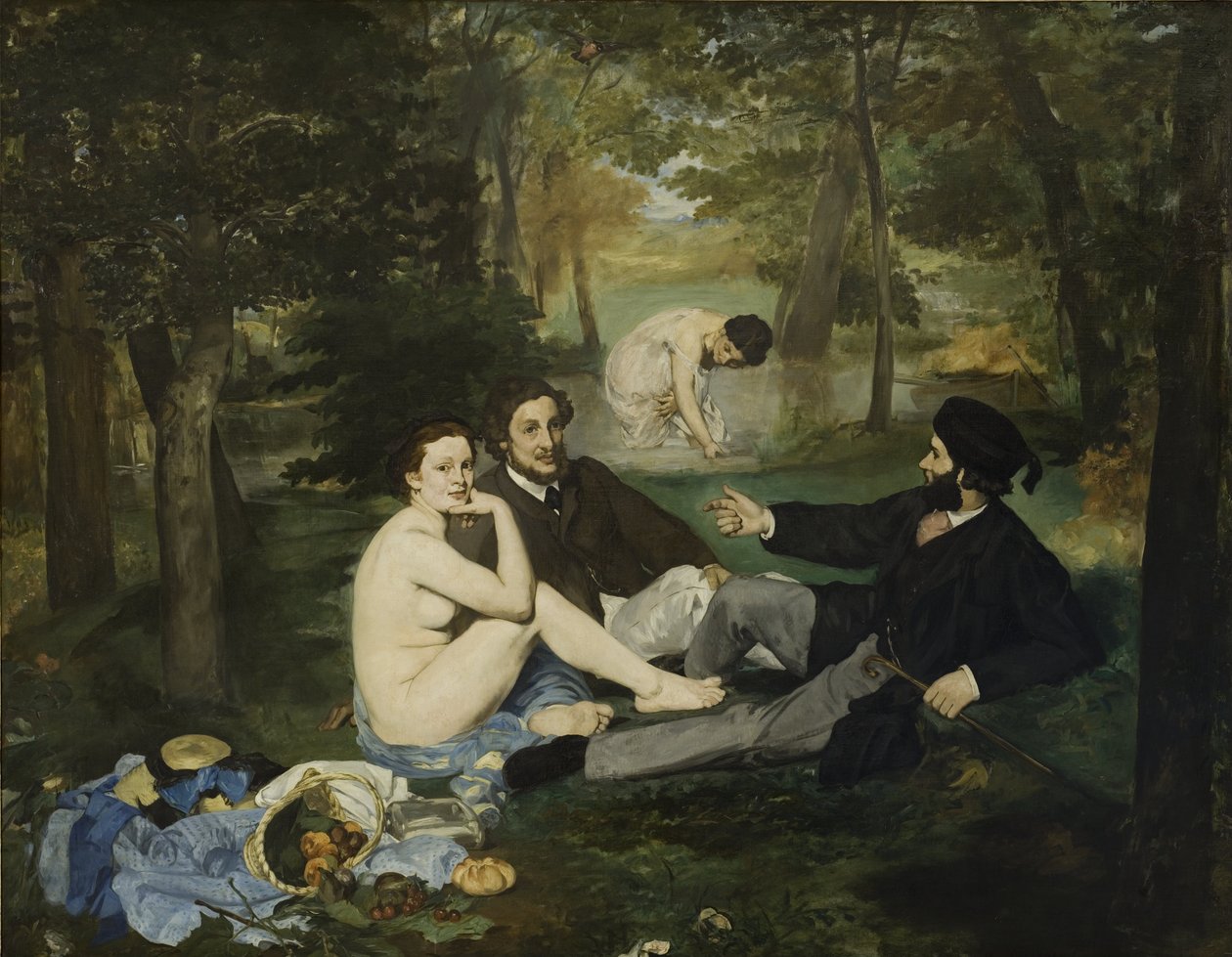 Almoço na relva de Édouard Manet