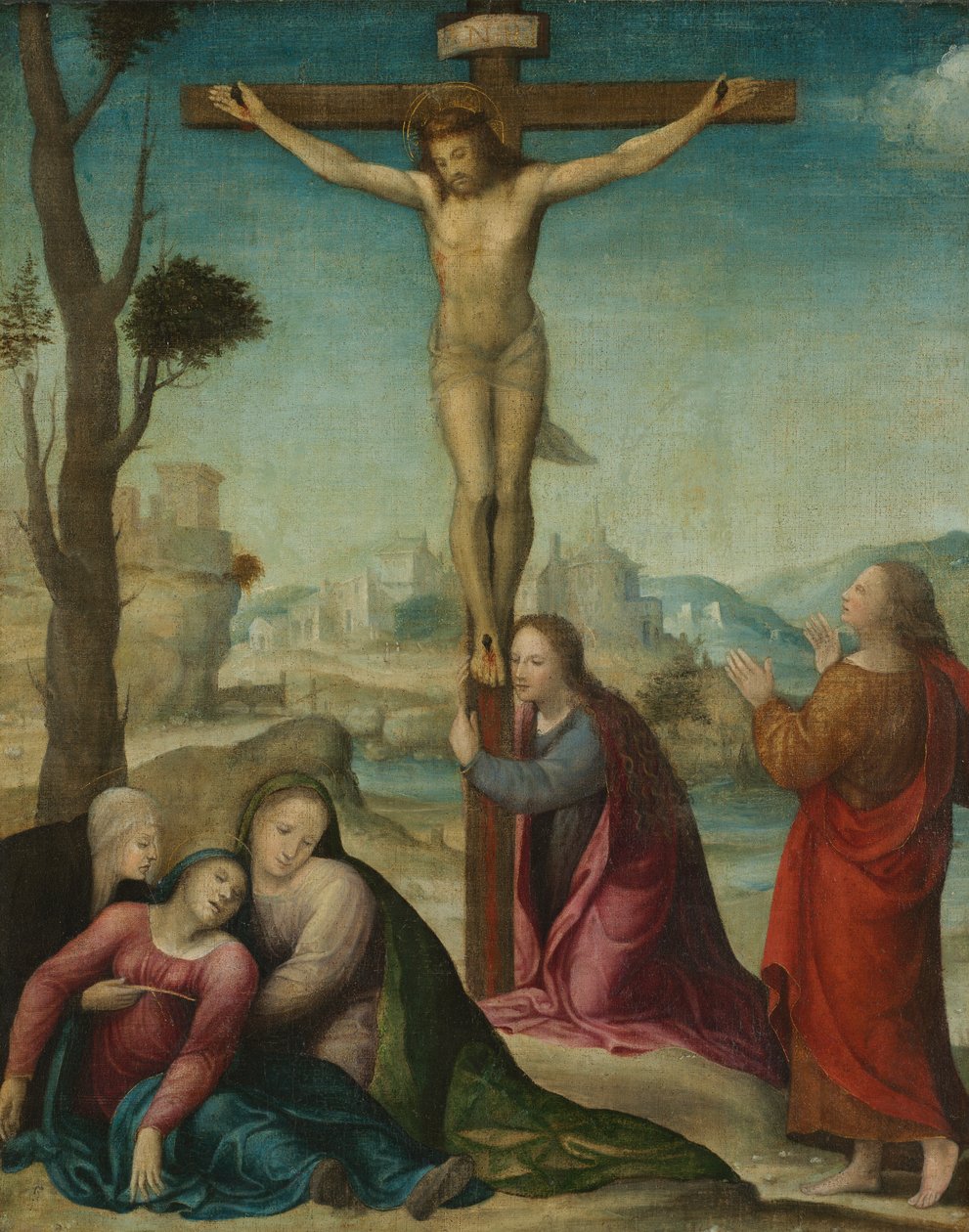 A Crucificação de follower of Sodoma