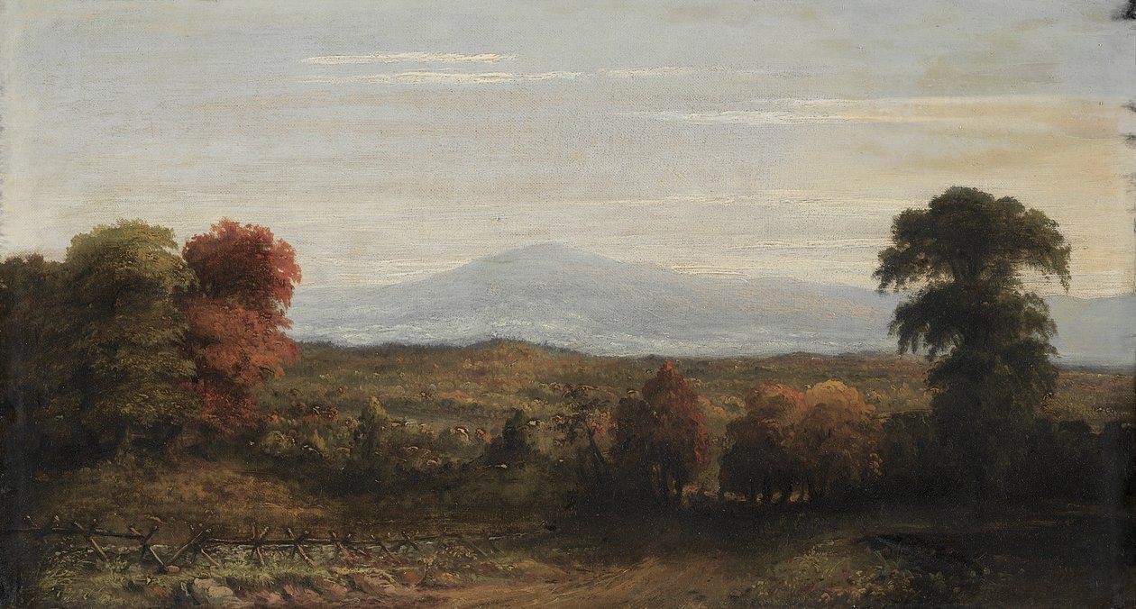 Paisagem de imitator of Jasper F. Cropsey