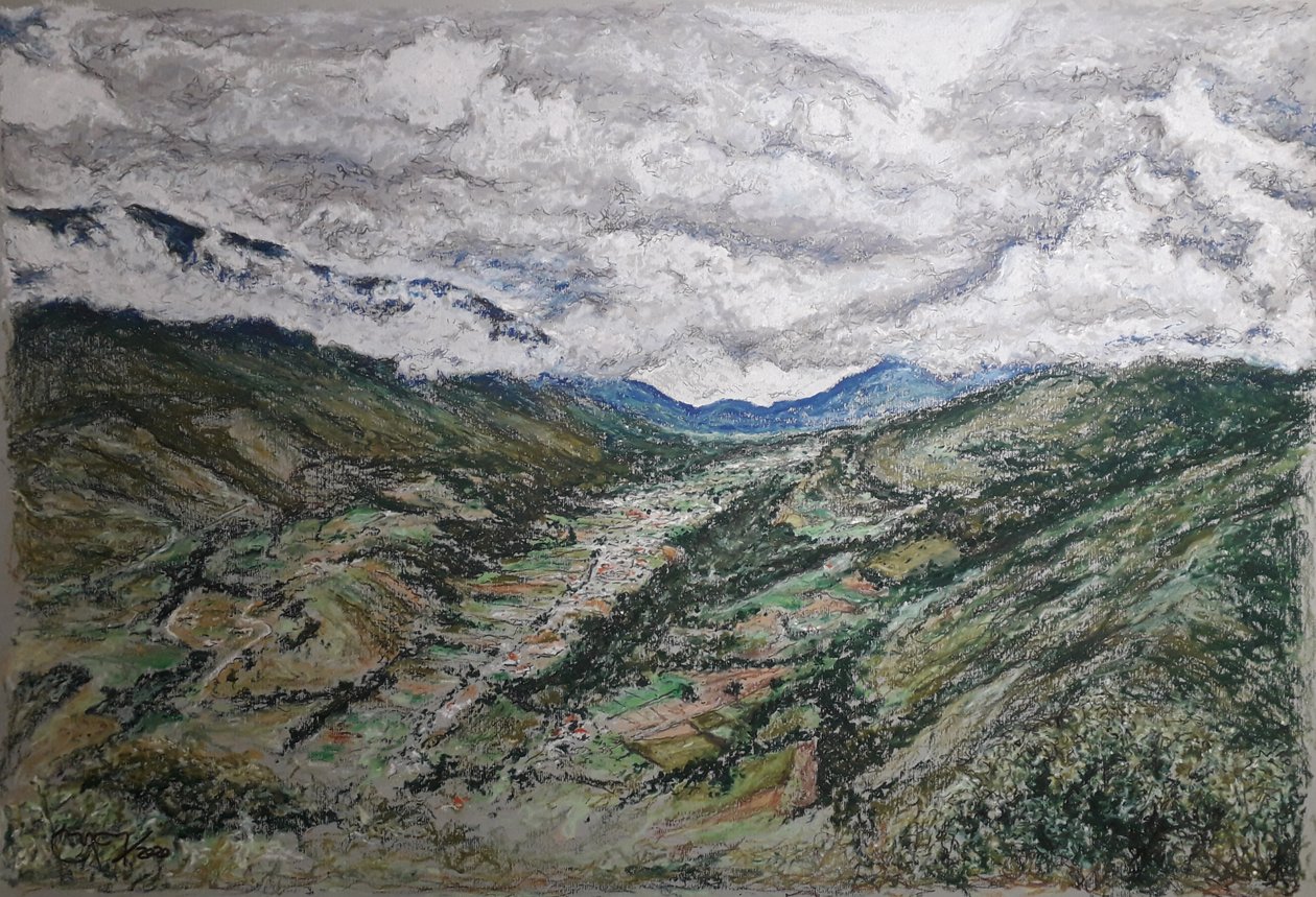 O VENEZUELANO ANDES - VILLAGE VENEGARA EDO. TACHIRA de miguelmendez_art.ve