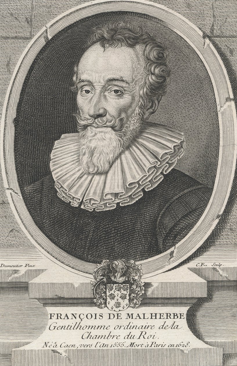 François de Malherbe de Daniel Dumonstier or Dumoustier