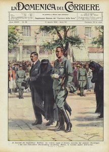 No funeral do chanceler Dollfuss