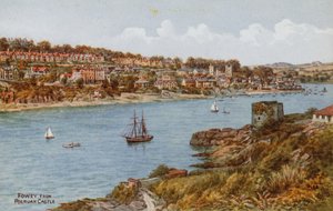 Fowey, do Castelo de Polruan