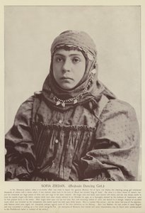 Sofia Ziedan, menina de dança beduína