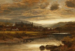 Abadia de Tintern, País de Gales, 1889