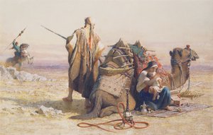 Perigo no deserto, 1867