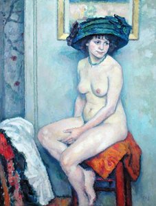 Nua, c.1910 (óleo sobre tela)