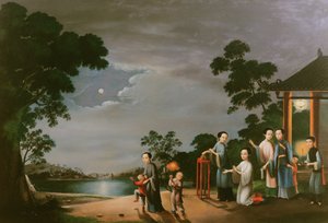 Festival da Lua do Meio Outono, c.1800