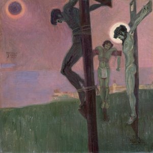 Crucificação com sol escurecido