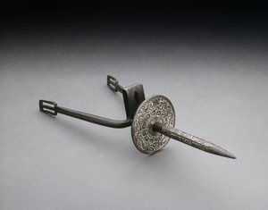 Barbary spur, século XVII (ferro)