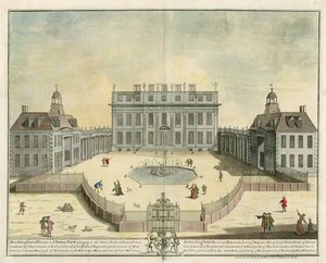 Buckingham House em St Jamess Park, Londres