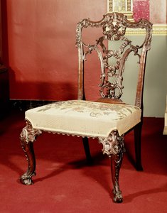 Cadeira, Chippendale Director design, c.1760