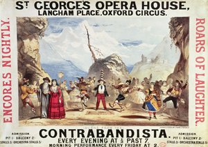 Cartaz publicitário St.George&39;s Opera House