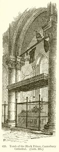 Túmulo do Príncipe Negro, Catedral de Canterbury