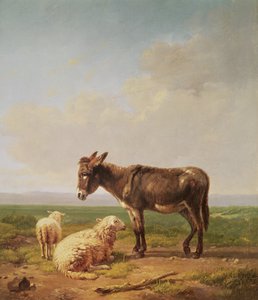 Bunda e Ovelha, 1849 (óleo)