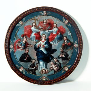 Escudo das freiras (óleo no cobre)