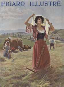 Trabalhadores agrícolas em um campo