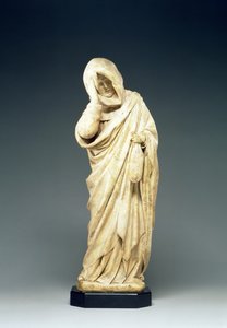 Estátua funerária de um enlutado, c.1450 (alabastro)