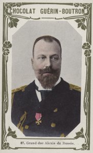 Grão-duque Alexis da Rússia (foto colorida)